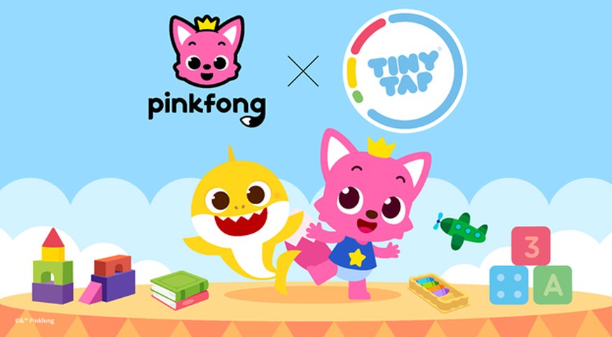Baby Shark creator Pinkfong and TinyTap team up to bring early learning and entertainment apps to the digital world - TechStartups