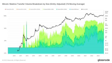 L'attività delle balene Bitcoin aumenta, raggiungendo il 30% del volume totale delle transazioni