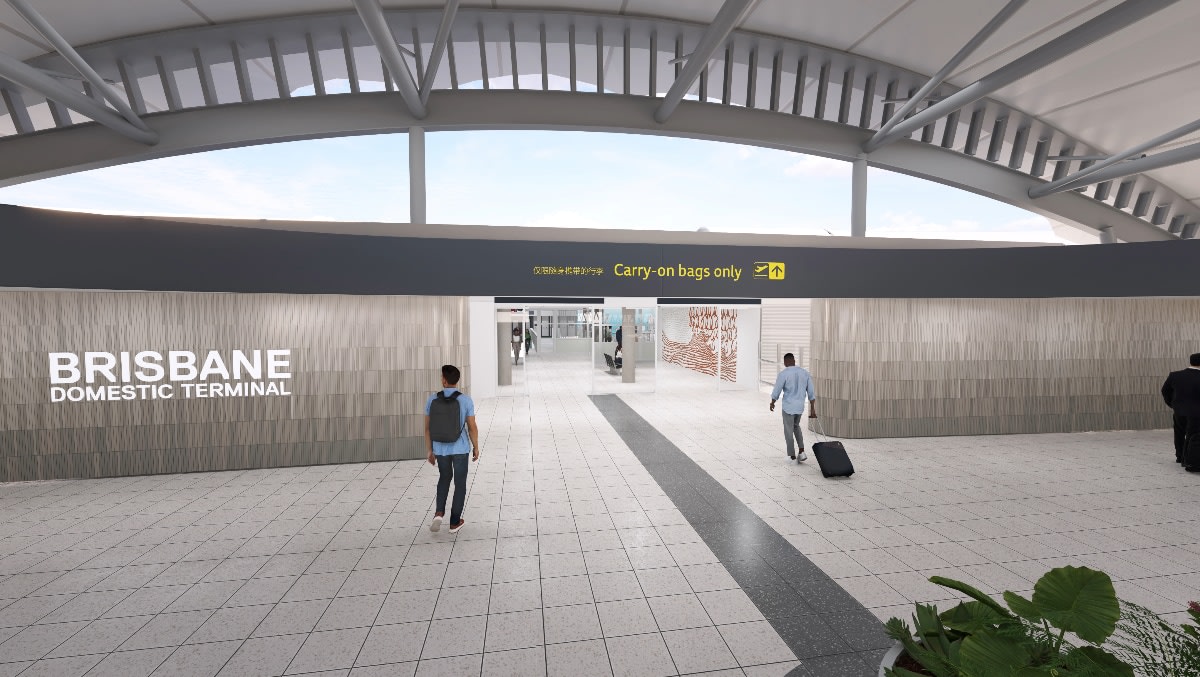 Brisbane Airport begins massive terminal upgrades