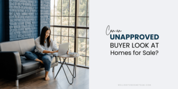 Um comprador de casa não aprovado pode ver casas à venda?