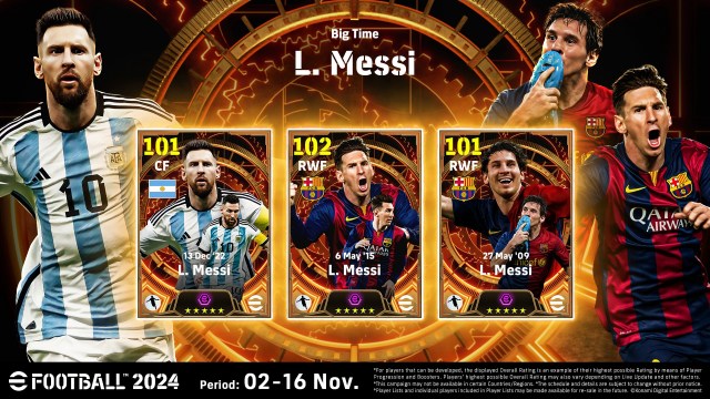 eFootball 2024 Big Time Messi