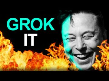 Elon Musk lancerer Grok - ChatGPT Rival. -