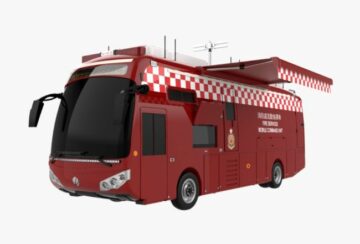 Ev Dynamics проектує та розробляє перший електричний мобільний командний пункт для департаменту пожежної служби Гонконгу