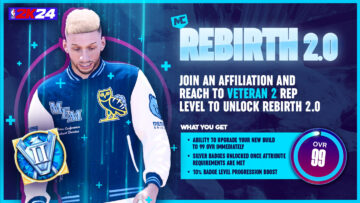 Rebirth 2.0 avamine NBA 2K24 2. hooajal