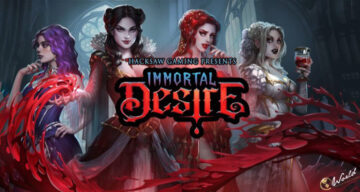 Alăturați-vă Glamorous Powerful Vampires în noua lansare de sloturi Immortal Desire a Hacksaw Gaming