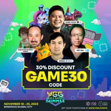 [Liste der Redner] Web3-Branchenführer treffen sich beim YGG Web3 Games Summit | BitPinas