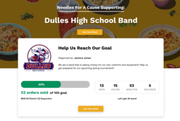 Maximiser les efforts de collecte de fonds avec une campagne de collecte de fonds Noodles for a Cause - GroupRaise