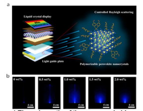 Công nghệ nano hiện nay - Thông cáo báo chí: Tấm dẫn hướng ánh sáng dựa trên vật liệu nano perovskite