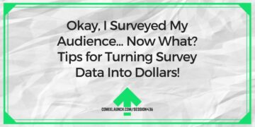 Гаразд, я опитав свою аудиторію… Що тепер? Поради щодо перетворення даних опитування в долари! – ComixLaunch