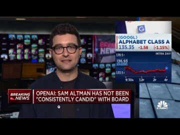 OpenAI CEO Sam Altman Fired After Losing Board's Confidence. -