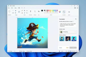 Paint Cocreator bringt DALL-E auf Ihren PC