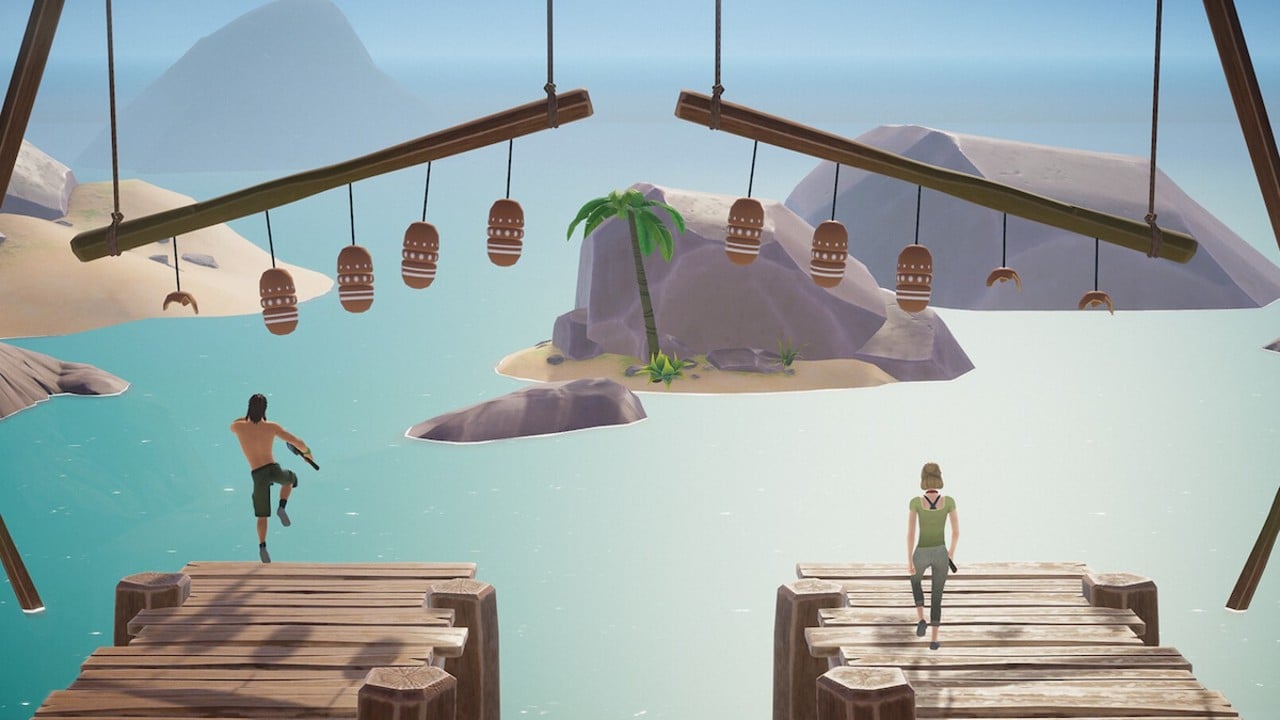 Survivorin fyysiset kopiot - Castaway Island Wash Ashore PS5:lle, PS4:lle