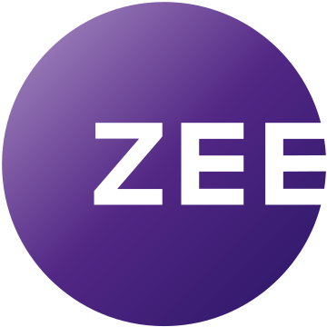 "Zee"'s purple logo. 