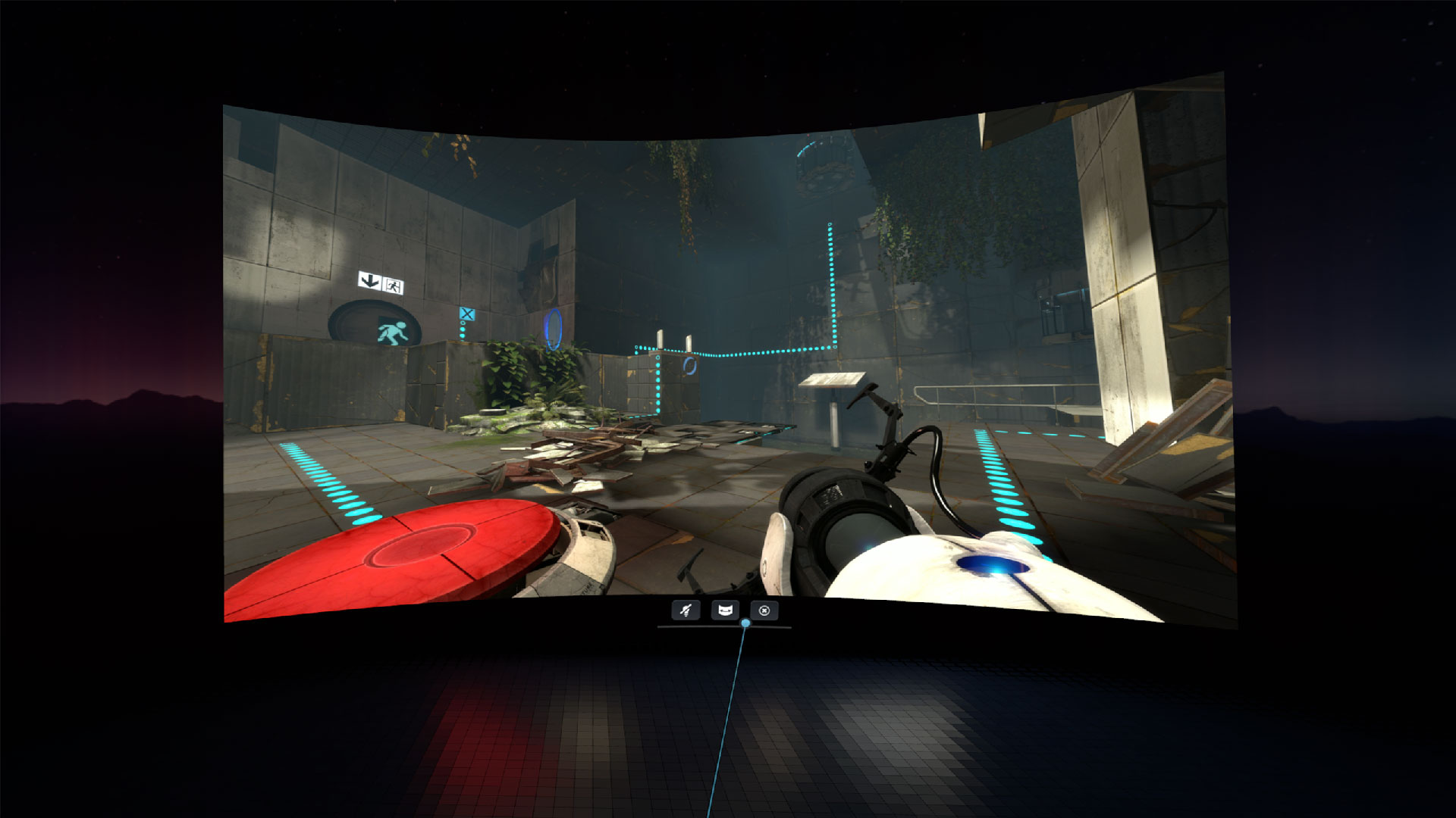 SteamVR «صفحه نمایش» جدیدی برای اجرای بازی های صفحه تخت در VR دریافت می کند