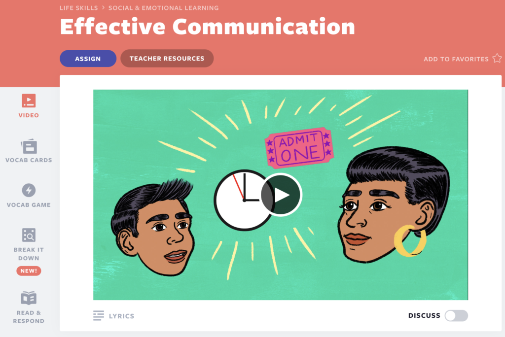 Effective Communication video lesson