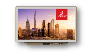 Sistemas de entretenimento de bordo AVANT Up da Thales selecionados para aeronaves 777X da Emirates - Thales Aerospace Blog