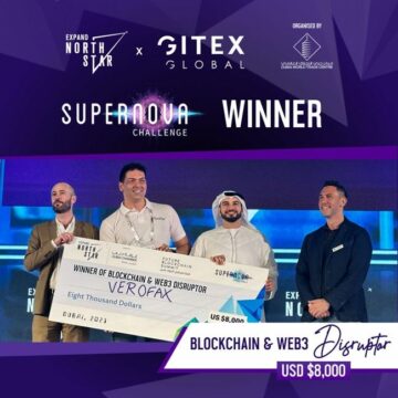 Verofax vinner GITEX Supernova Web3 & Blockchain Award 2023