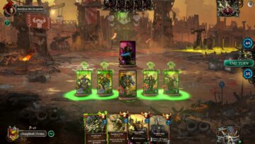 Warhammer 40,000: Warpforge מחליף חיילים בקלפים - שחקני דרואידים