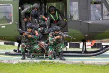 インドネシア大統領候補の国防上の立場