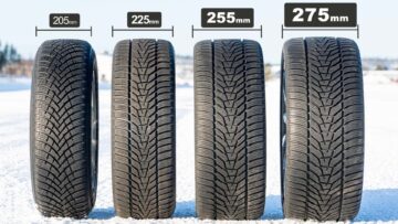 Neumáticos de invierno anchos o estrechos: realmente no importa cuál elijas