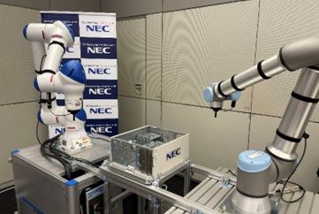 Yazaki Corporation e NEC usam IA para desenvolver automaticamente planos de operação para vários robôs