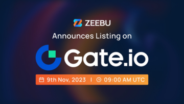 Gate.io とスタートアップ プログラムに Zeebu の $ZBU リスト | ビットコインのライブニュース