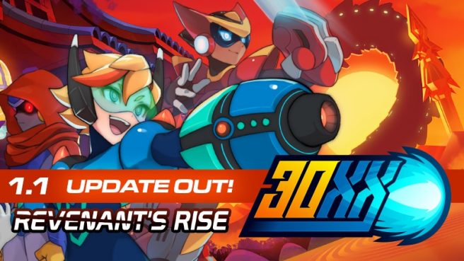 30XX "Revenant's Rise" update out now (version 1.1), patch notes