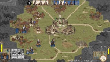 Il curioso piccolo gioco di strategia medievale a turni Rising Lords si riunisce per l'uscita di gennaio