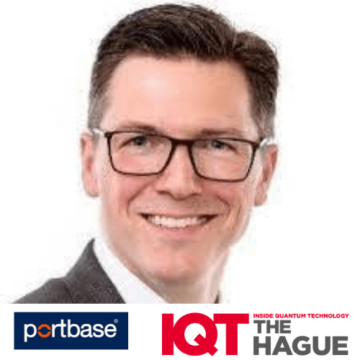 Dennis Dortland, Portbase'i strateegilise innovatsiooni konsultant, esineb 2024. aastal Haagis IQT-s – Inside Quantum Technology