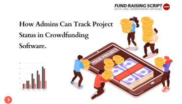 كيف يمكن للمسؤولين تتبع حالة المشروع في برامج التمويل الجماعي؟
