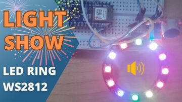 DIY 音楽反応性 RGB LED リング (WS2812B) の作り方
