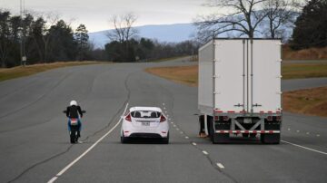 IIHS: Crash prevention systems need to be better at avoiding motorcycles, trucks - Autoblog
