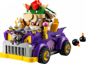 تم الكشف عن مجموعة توسيع سيارة العضلات من LEGO Super Mario Bowser