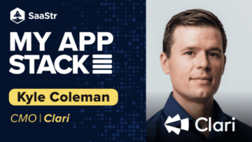 Minha pilha de aplicativos: Kyle Coleman, CMO da Clari | SaaStr