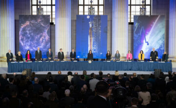 Nationella rymdrådets möte betonar internationellt samarbete