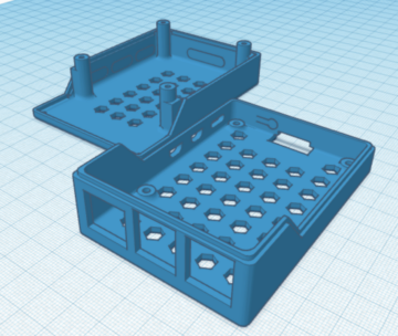 Pi 5 کیس #3DThursday #3DPprinting