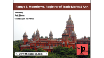 Ramya S. Moorthy vs. Registrar of Trade Marks & Anr.