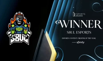 S8UL Esports vince il premio Content Creator of the Year all'Esports Award 2023