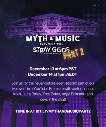 Stray Gods 13 دسمبر کو ایک دوسرے میوزیکل ایونٹ کی میزبانی کرتا ہے - MonsterVine