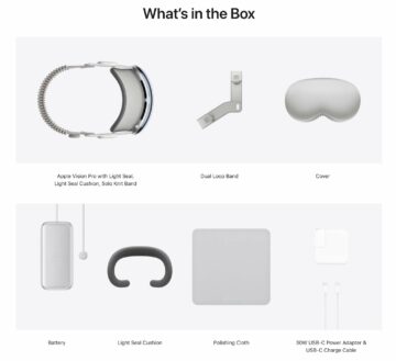 Apple rivela gli accessori Vision Pro, inclusa la custodia da trasporto da $ 200