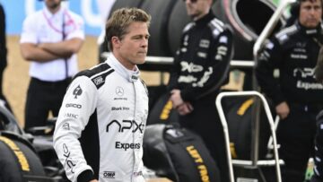 Brad Pitt ที่ Rolex 24 เพื่อถ่ายทำภาพยนตร์ Formula One - Autoblog