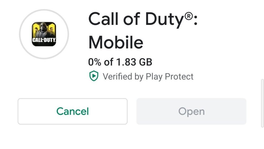 Installieren Sie Call Of Duty: Mobile neu