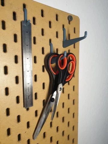 Different hooks for Ikea Skadis system #3DThursday #3DPrinting