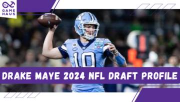 Perfil do Draft da NFL de Drake Maye 2024