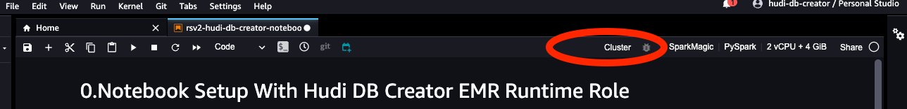SM Studio - podłącz klaster EMR