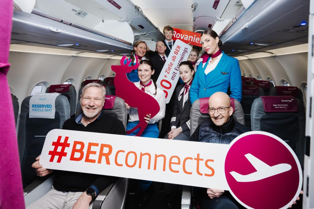 Eurowings non-stop from Berlin Airport to Lapland