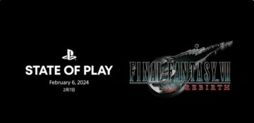 Final Fantasy 7: Rebirth State of Play llegará la próxima semana