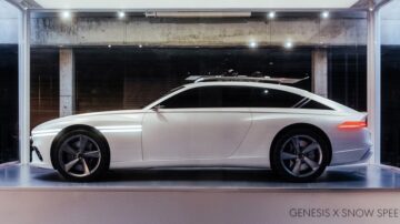 Genesis X Snow Speedium reinterpreta o belo conceito para o inverno