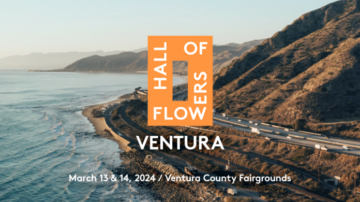 Hall of Flowers tar Kalifornienmässan till Ventura 13-14 mars