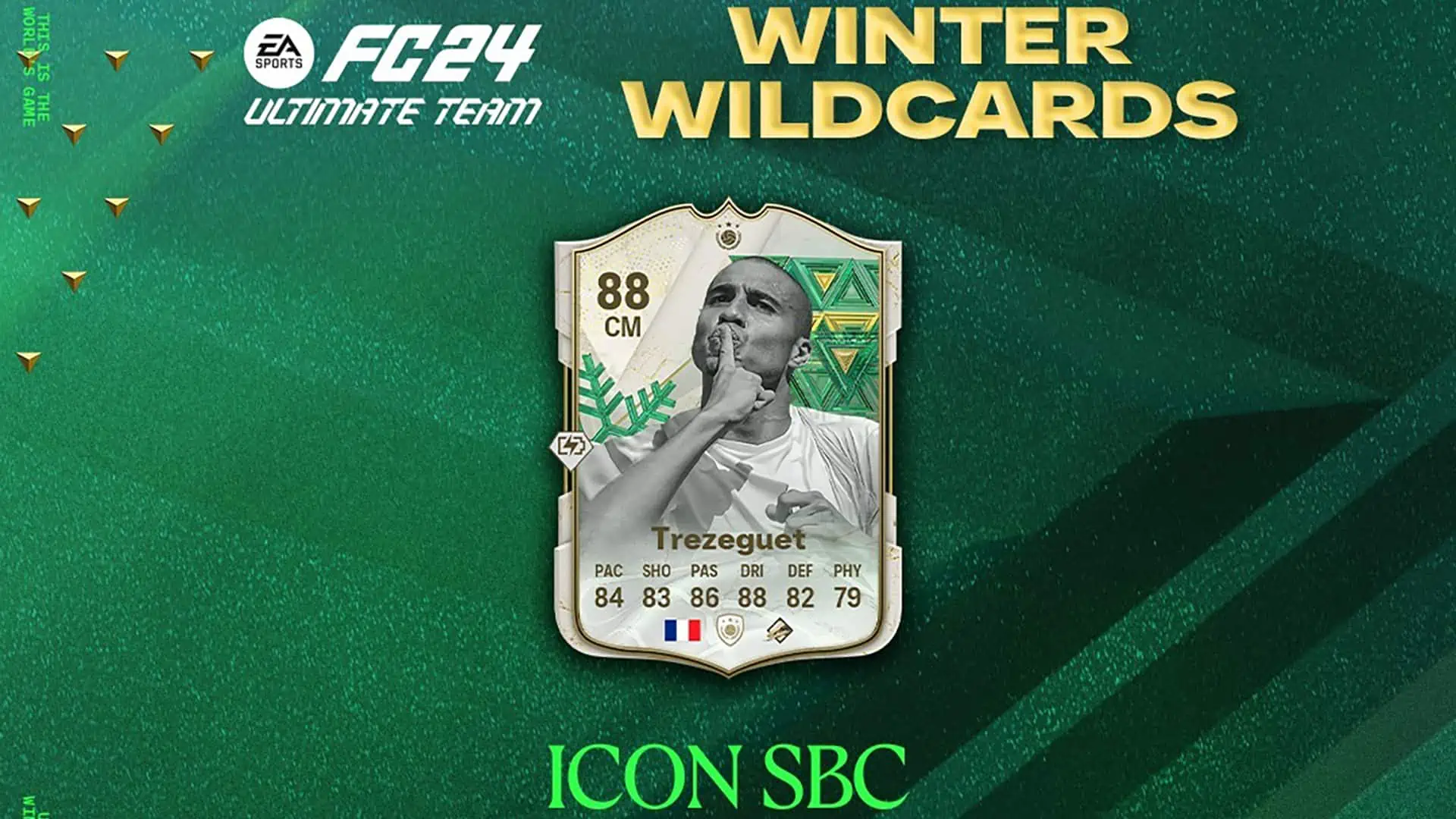 Hvordan fullføre David Trezeguet Winter Wildcards Icon SBC i EA FC 24?